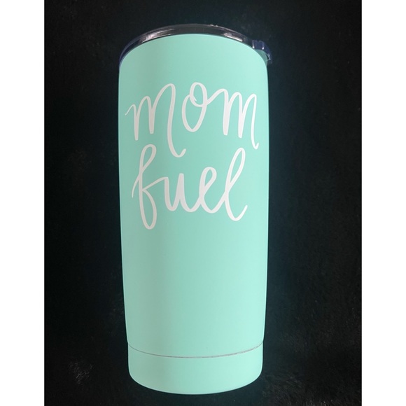 Sweet Water Decor Teal “mom fuel“ Tumbler, BNWT - Picture 1 of 4